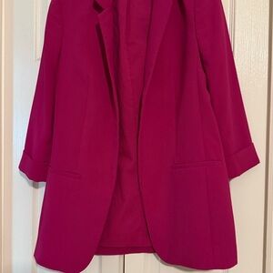 Express Fuchsia Blazer